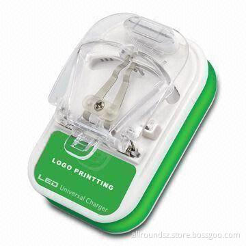LED Battery Charger for Nokia, Motorola, and Sony, CE/RoHS Certified